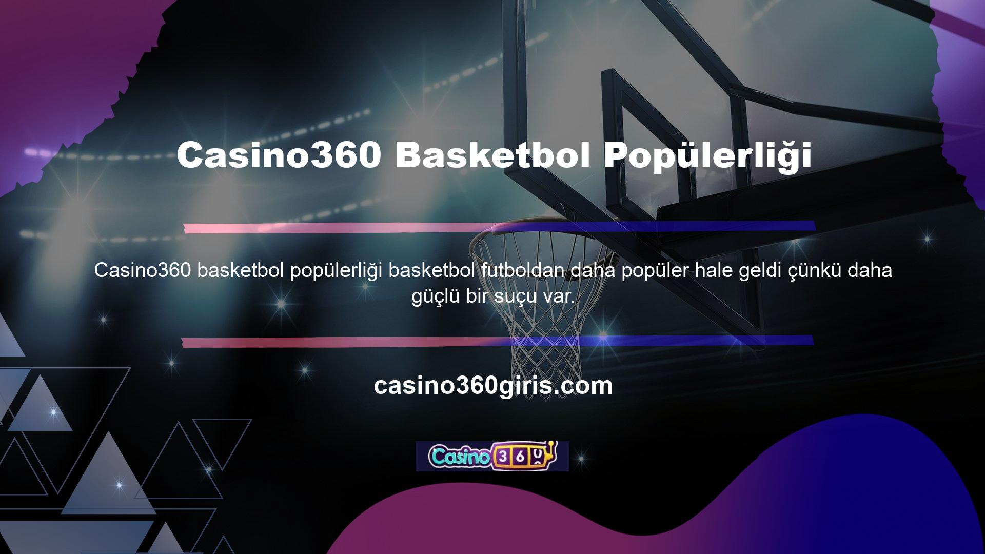 Basketbol bahisleri popüler çünkü birçok insan onları sunan siteleri izliyor