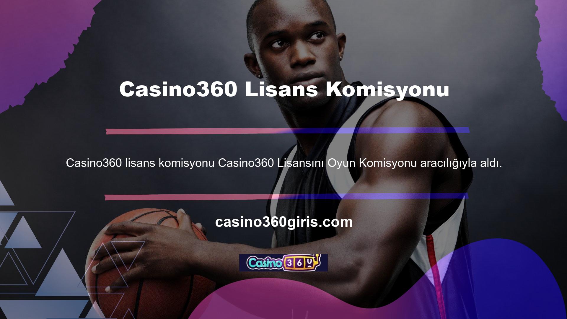 Hükümet, lisans ve altyapısı ile spor ve casino oyunlarını iyi ve güvenli bir şekilde oynayabilir